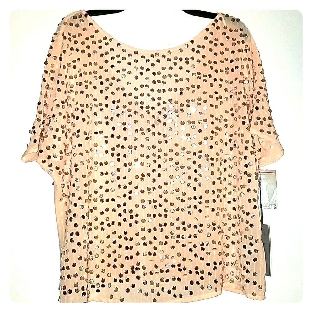 JLO Sparkly Top