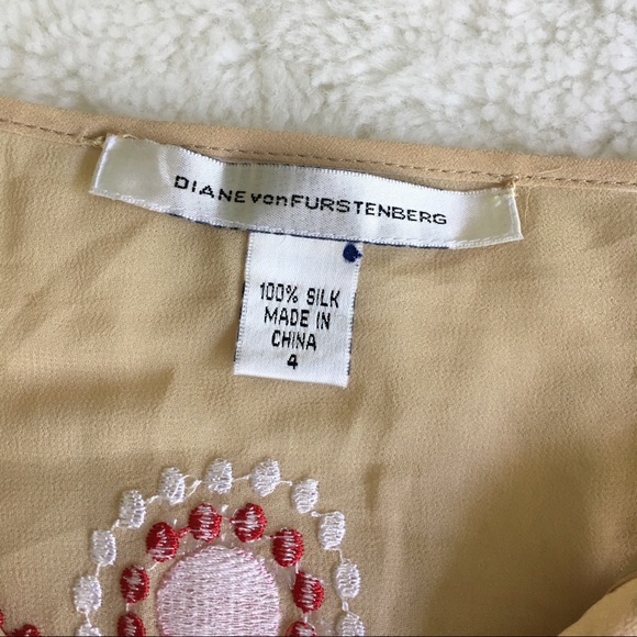 Diane Von Furstenberg Polka Dot Dress size 4 - Picture 7 of 8