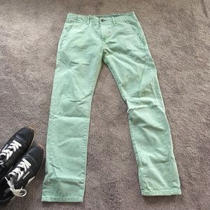 Levi's Green 30/30 Chino pants