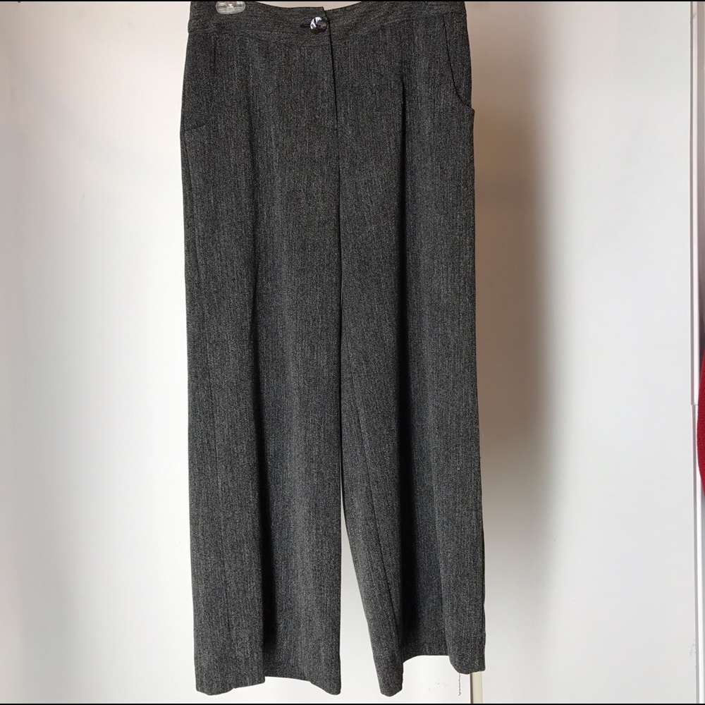 Chico's wide leg trousers pants 10 (Chico's 1.5)