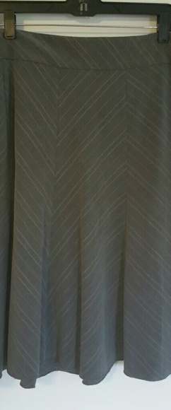 Flare Pin stripe skirt MKM Designs. - Picture 1 of 6
