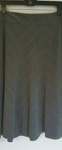 Flare Pin stripe skirt MKM Designs.