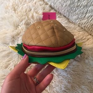 Betsy Johnson Burger Clutch