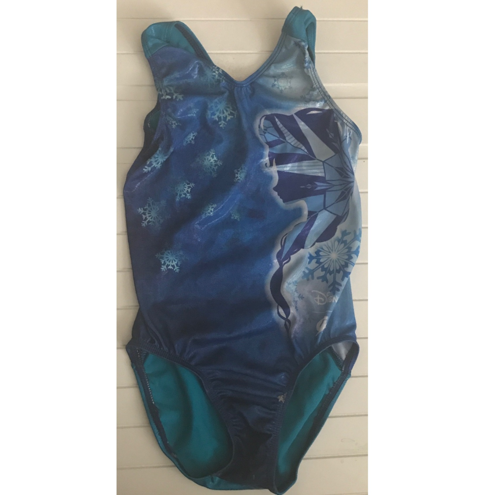 GK Disney Frozen Elsa Child Medium Leotard