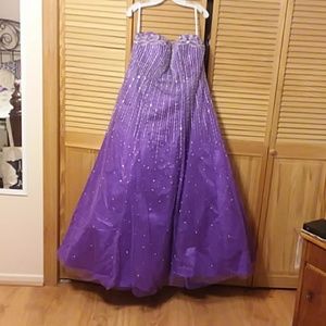 Purple Prom dress