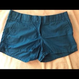 J. Crew Blue Chino Shorts