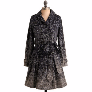 Modcloth Sprinkled With Sweetness Trench Coat