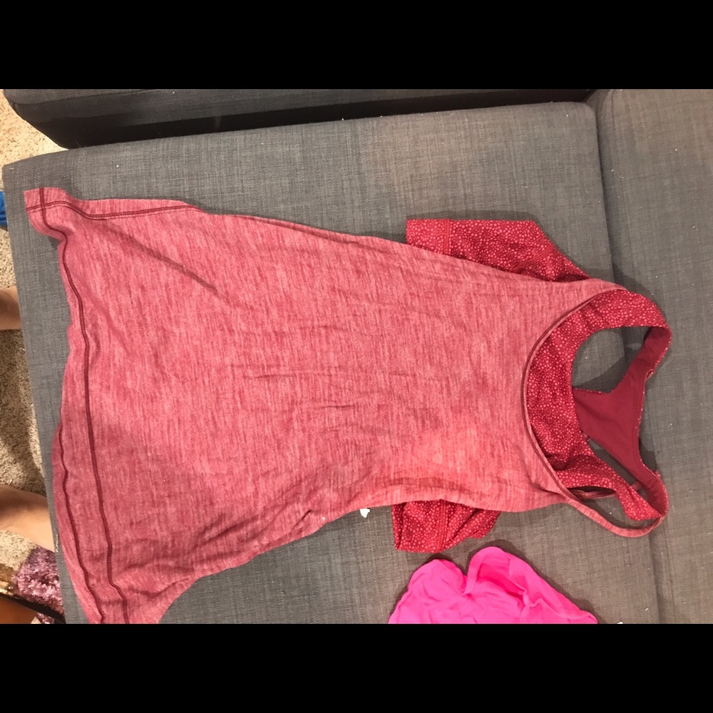 Lululemon tank with built in sports bra