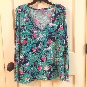 authentic Lily Pulitzer long sleeve top