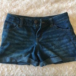 Dark jean Cherokee shorts