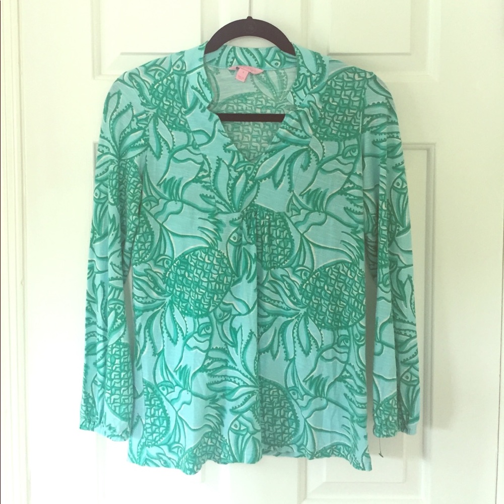 HPx2🎉 LILLY PULITZER Cotton Tunic Top