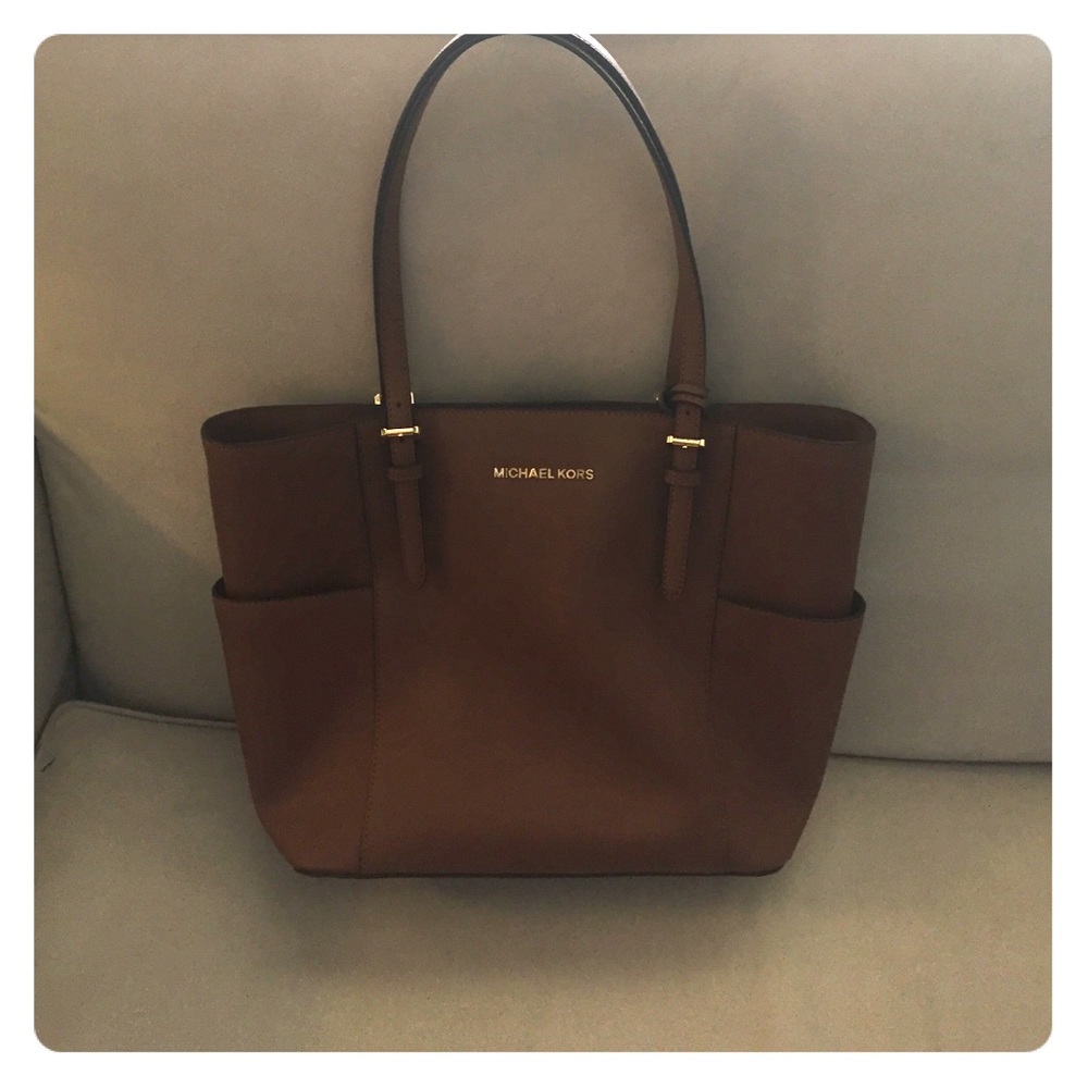 Michael Kors Brown Leather Purse