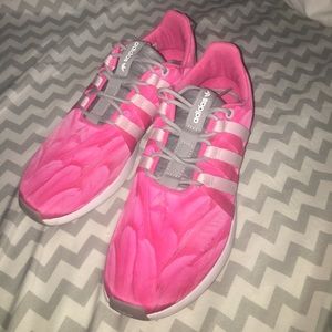 Rare Pink Feather Adidas