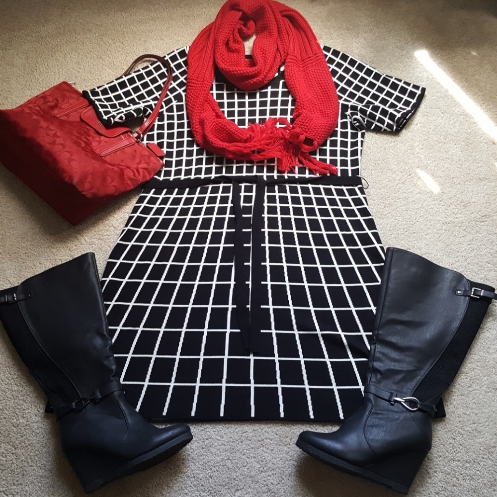 Black White can it be anymore right (dress