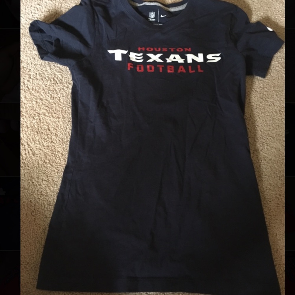 Navy Houston Texans shirt!