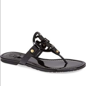 Tory Burch | Miller Sandal | Black Patent | 10M