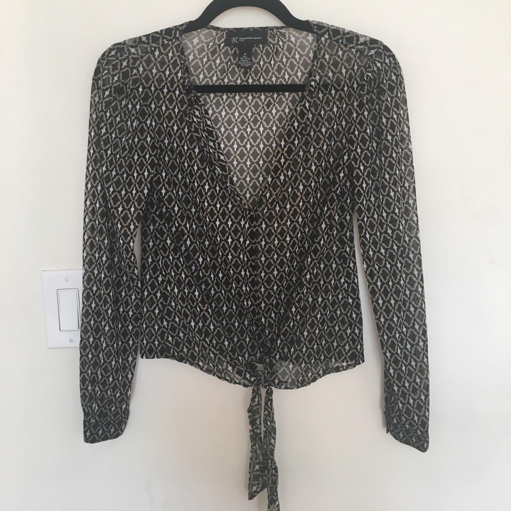 Patterned blouse