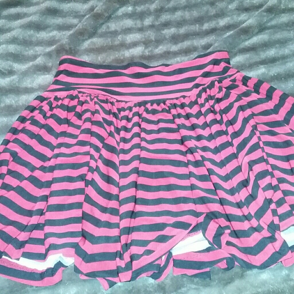 Black and red skirt