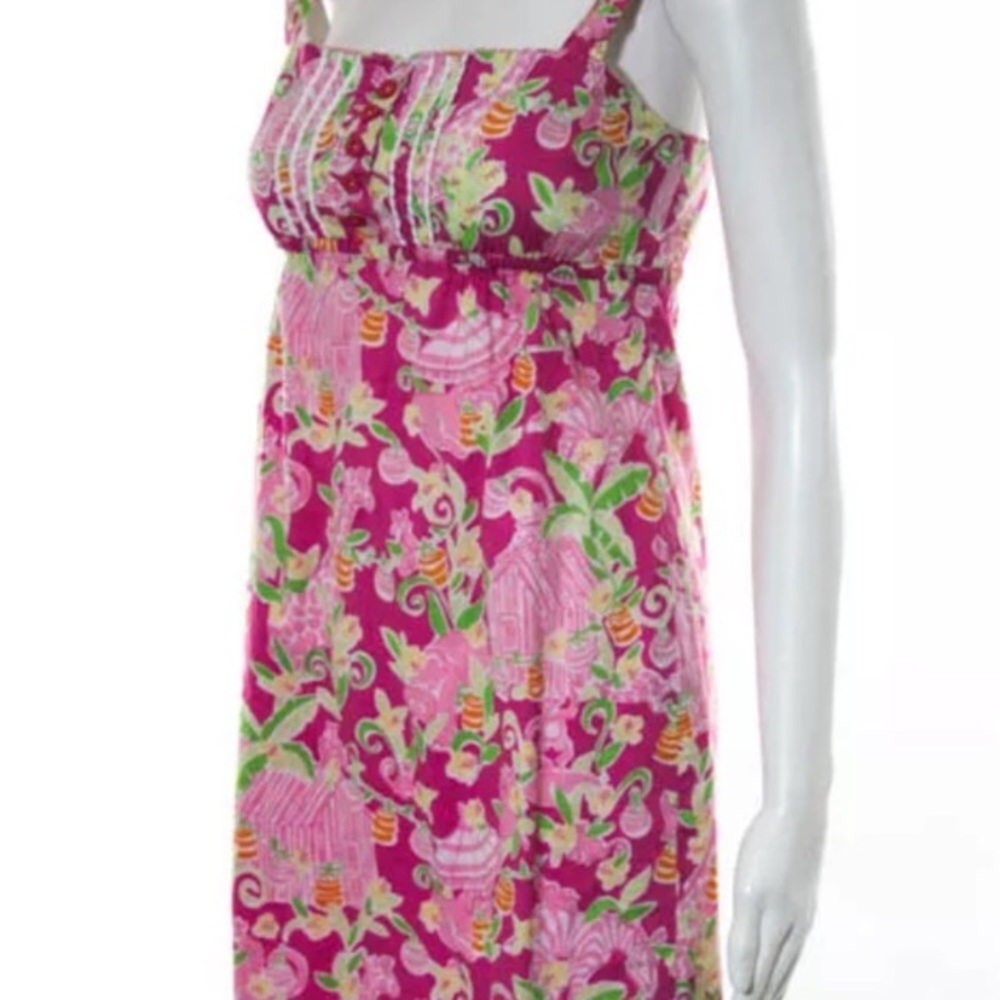 Lilly Pulitzer Pink Empire Dress