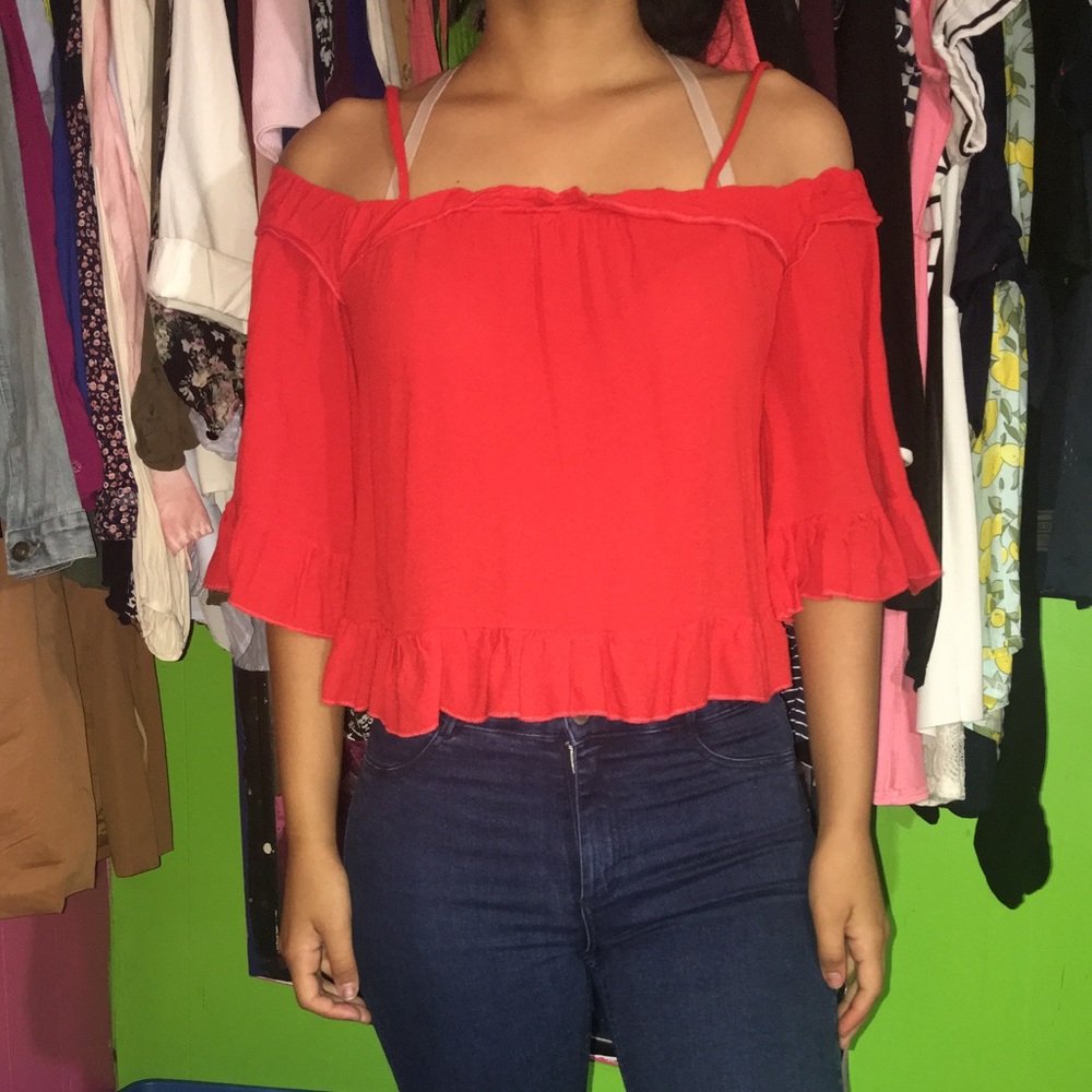 Off the shoulder top