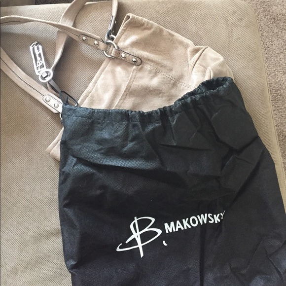 B Makowsky tan bag - Picture 8 of 8