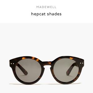 Madewell Hepcat Sunglasses in Tortoise Shell