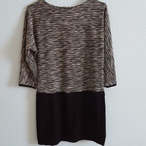 Ann Taylor Loft Black knit dress