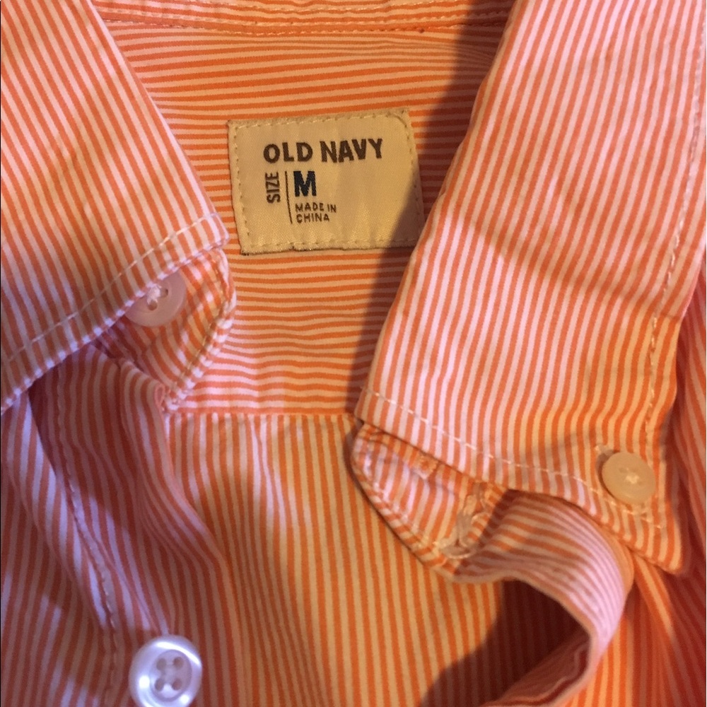 Old Navy Long Sleeve Button Down Shirt.