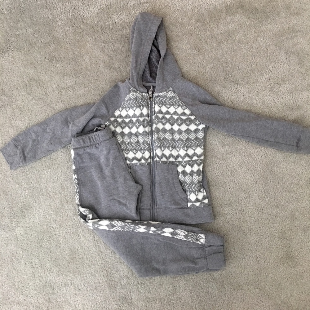 Girls hoody and matching sweat pants