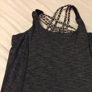 Lululemon sports bra connected tank.