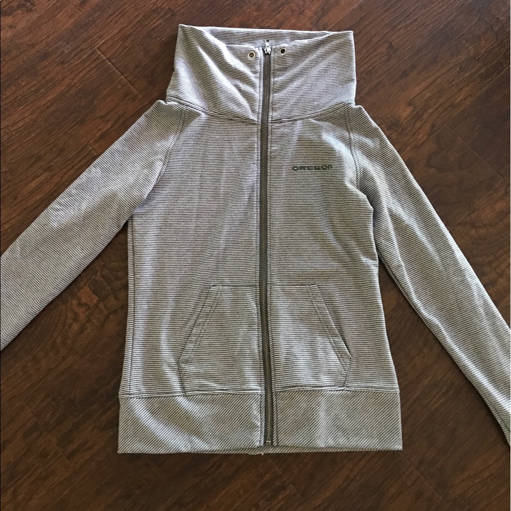 Oregon Ducks soft zip up sweatshirt
