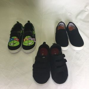 Lot of boys slip on shoes 🎉3 pairs of play shoes!