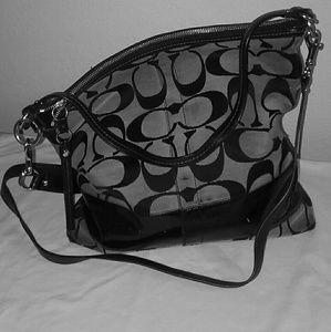 Signature Large Canvas Shoulder/ Messenger Bag