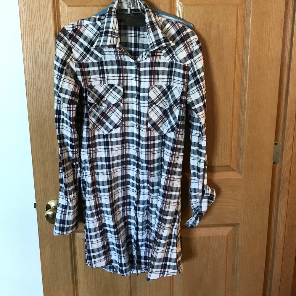 Kettle Black western shirt dress