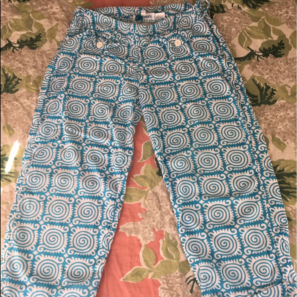 Haute Latitude spiral print pants