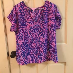 authentic Lilly Pulitzer Asher dolman top