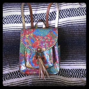 Jovanna tropical summer backpack Patricia nash