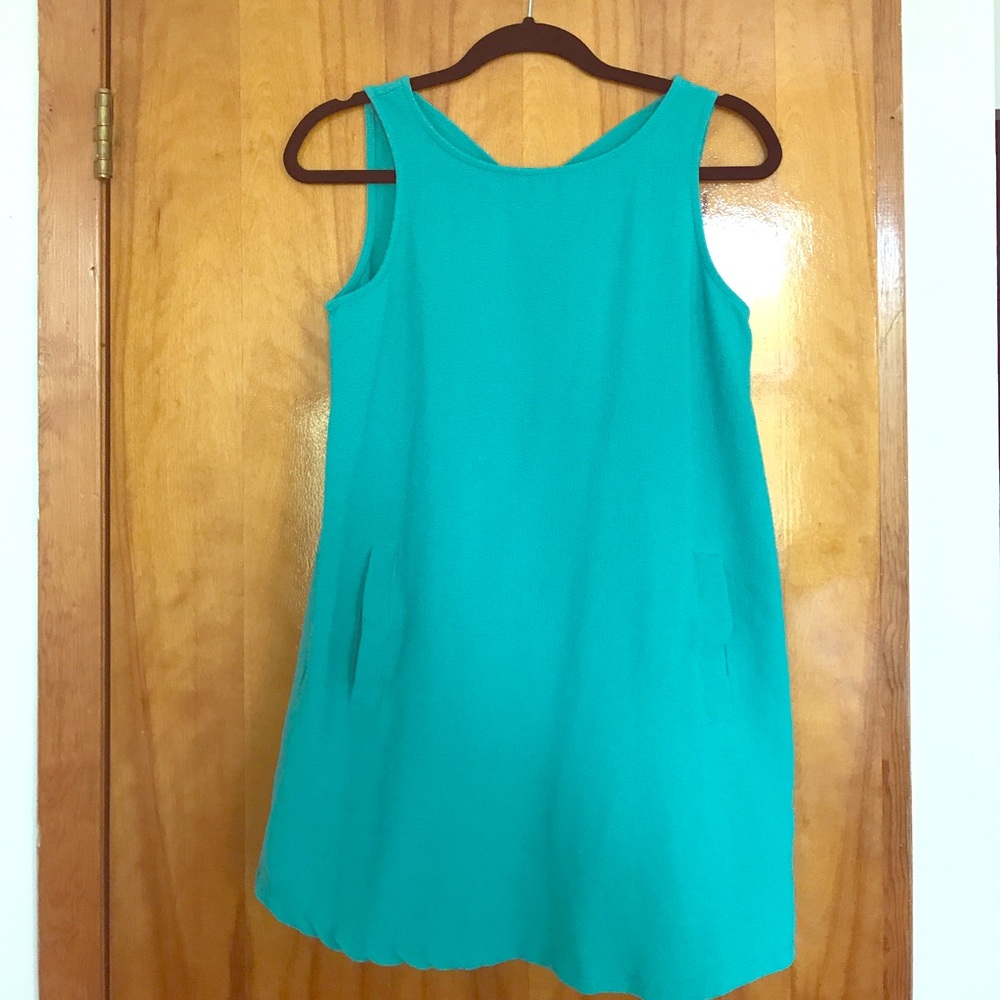 Jack by BB Dakota Crepe Shift Dress w Pockets