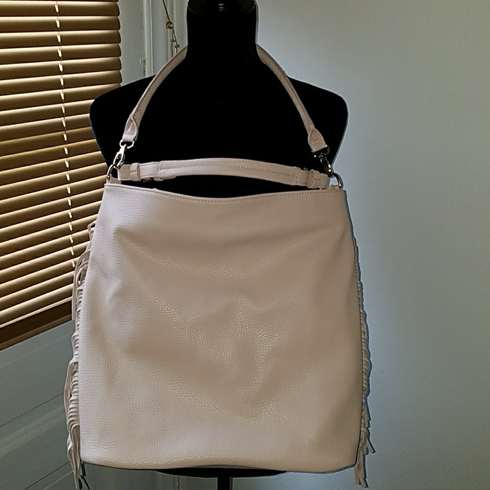Faux leather Fringed Bag