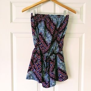 Printed romper