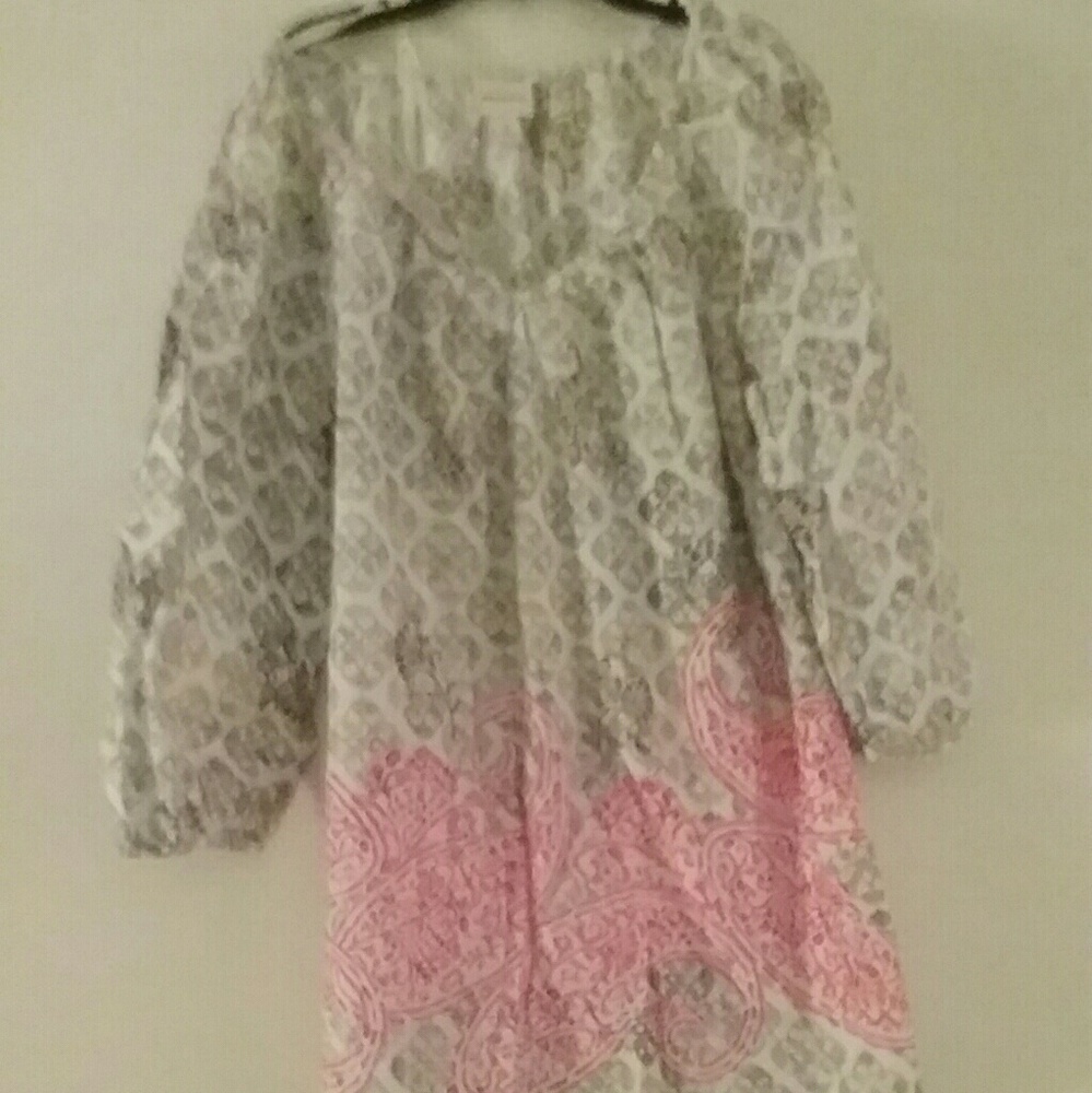 WOMENS MERONA SIZE SMALL 3/4 SLEEVE BLOUSE