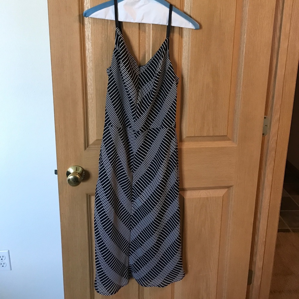Chevron Black and White Sundress