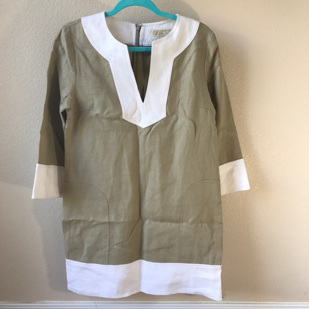 Michael Kors Linen Tunic Sz Medium