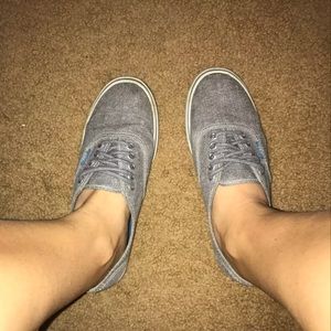 Women's grey vans