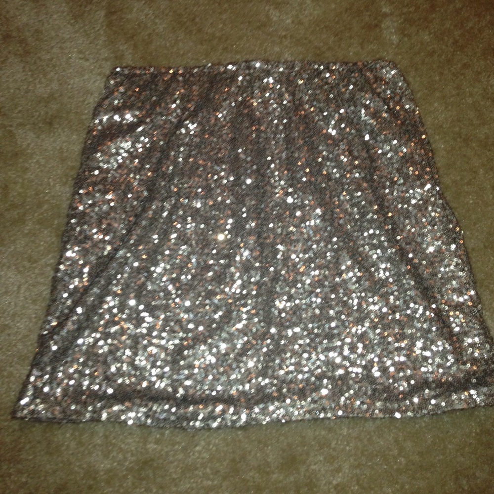 Sequin skirt