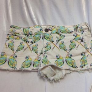 Ditto Denim Parrot shorts