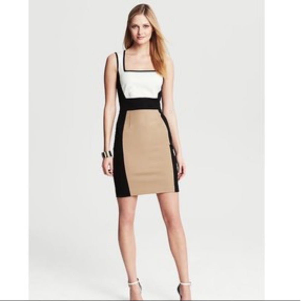 Banana Republic Sloan Color-Block Dress