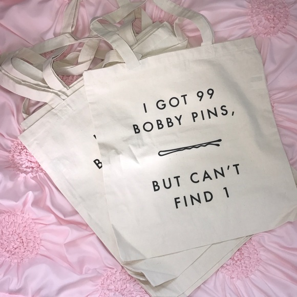I Got 99 Bobby Pins, But Can't Find 1 Tote NWT - Picture 2 of 4