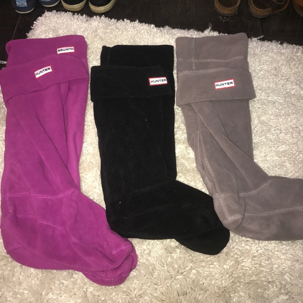 HUNTER BOOTS FLEECE INSERTS BRAND NEW