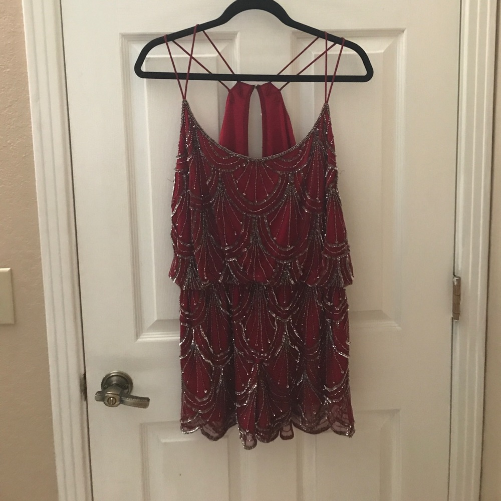 Beautiful sequined romper
